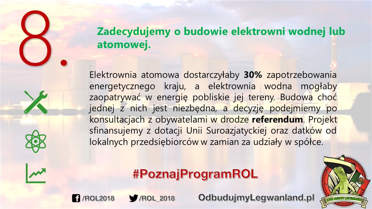 ROL_2018's tweet photo. ℹ️ #PoznajProgramROL

➡️ Zobacz więcej na OdbudujmyLegwanland.pl!
#ROL2018 #Legwanland https://t.co/CgDgqKDy2u