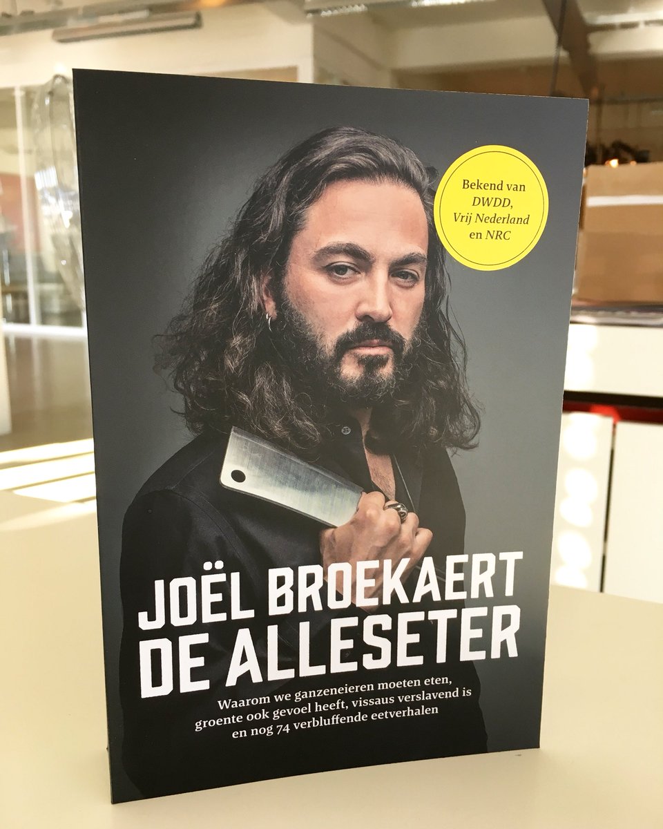 uitg_podium's tweet photo. Net van de drukker, morgen verkrijgbaar! #deAlleseter van @joelbroekaert. https://t.co/5PucoVsvh3