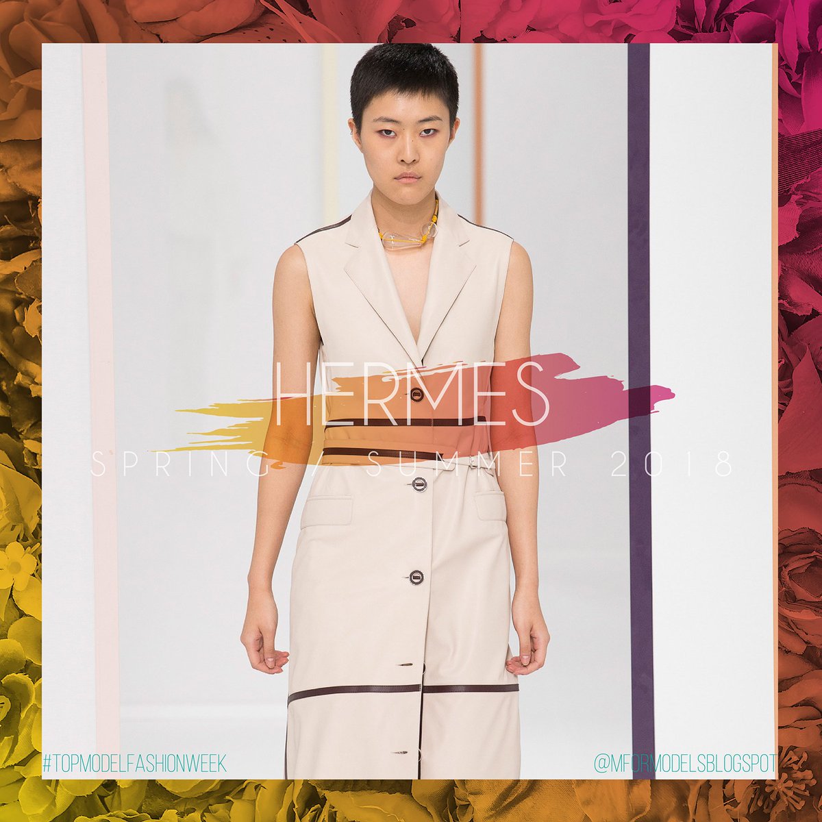 mformodelsblog's tweet photo. Fashion week time!
#PFW SS 2018!
#SohyunJung ๐ฐ๐ท (Korea's Next Top Model cycle 5) #Givenchy #Hermes #Loewe
#TopModelfashionweek #KNTM https://t.co/W49hWXspCY
