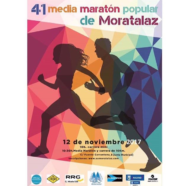 ¿Todavía no has conseguido tu dorsal para la 41° Media Maratón de Moratalaz? No esperes más: inscríbete en nuestra web o presencialmente en: