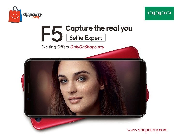 shopcurry's tweet photo. #OPPOF5 is available on @shopcurry . Get a #clearerselfie now. Visit https://t.co/WZbAJpGKWs and enquire! https://t.co/vAbCD8LDNZ
