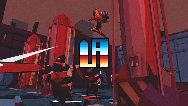 rocketjumpevent's tweet photo. Great to have @UpstreamArcade back to join us, showing off Deadbeat Heroes in the showcase https://t.co/ActqG0utKq https://t.co/7X8LgDjaDo