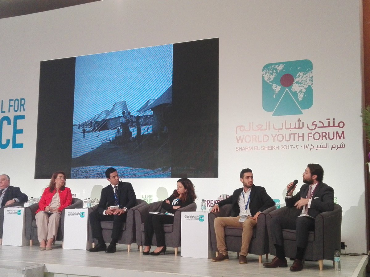 UNMGCY's tweet photo. When it comes to refugees Egypt has been integrating people seeking asylum since 1944. #sharing_experiences
@wyfegypt #WeNeedToTalk https://t.co/YzboiW74YV