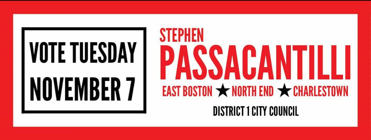 Stacie_Coviello's tweet photo. Get out and vote! The only choice! The right choice! @StephenPass
#ImwithStephen #EastBoston #NorthEnd #Charlestown https://t.co/KhLKlIgVBT