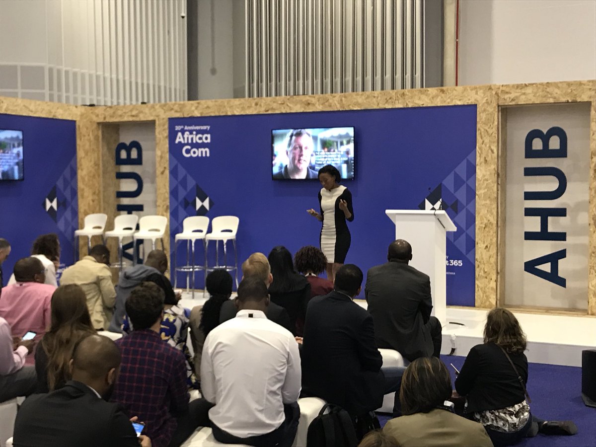 grantbyron's tweet photo. Rapelang Rabana speaking on self awareness #AfricaCom2017 great insight https://t.co/mIPq5At0R2