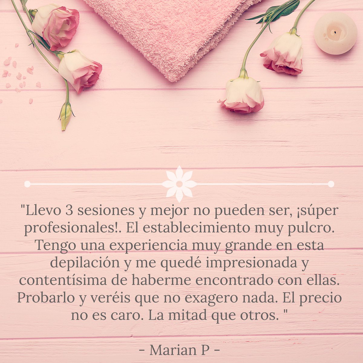 Recibir #comentarios así nos hace muy felices. ¡Gracias por vuestro cariño y vuestras palabras! #review