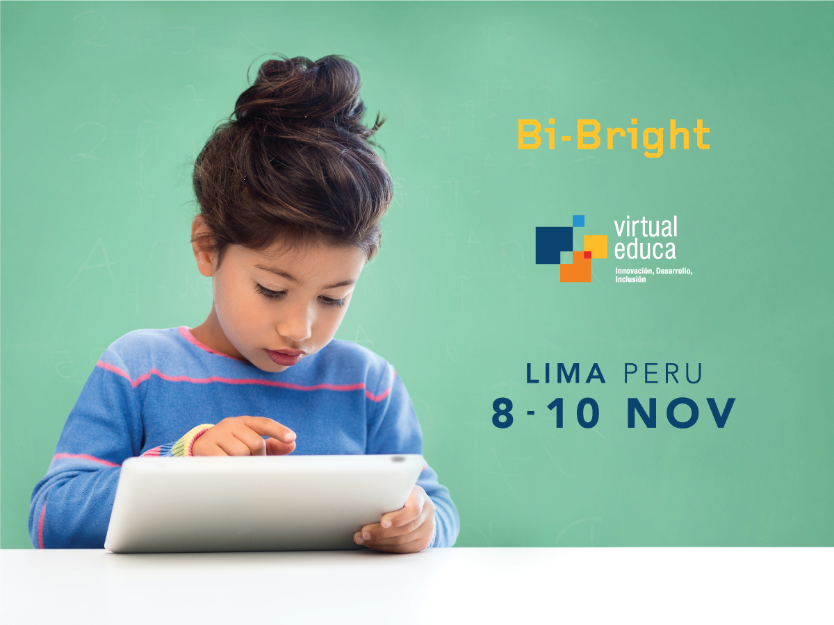 BiBrighter's tweet photo. Bi-Bright will attend Virtual Educa Andina in Perú. 😁 #VirtualEducaAndina @virtualeduca @virtualeducaPE https://t.co/kVxEtSgkeZ