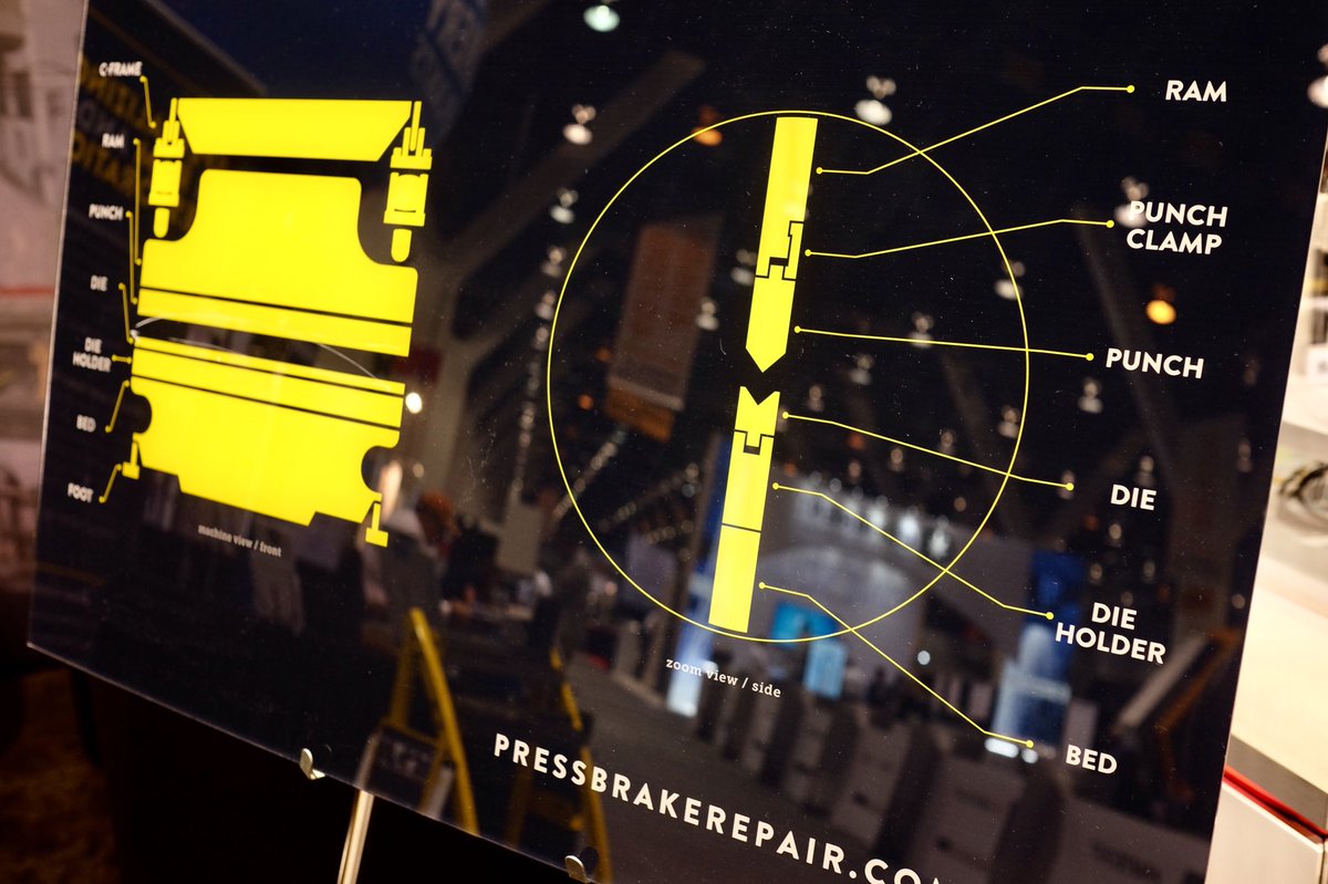 prssbrkrepair's tweet photo. We are now approved for service in Mexico and Canada, making us the go to for #pressbrakerepair in North America. #FABTECH2017 #FABevolution https://t.co/84edoU8JKo