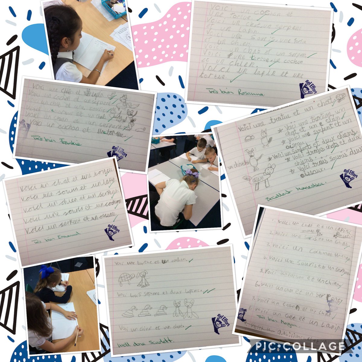 VB_PrimaryLang's tweet photo. We played #humansentences in Y3 @WCPS_RSDC Could have heard a pin drop when they wrote their own! #absorbed #focused#WCPSedu ❤️🇫🇷 https://t.co/kHK3woJffO