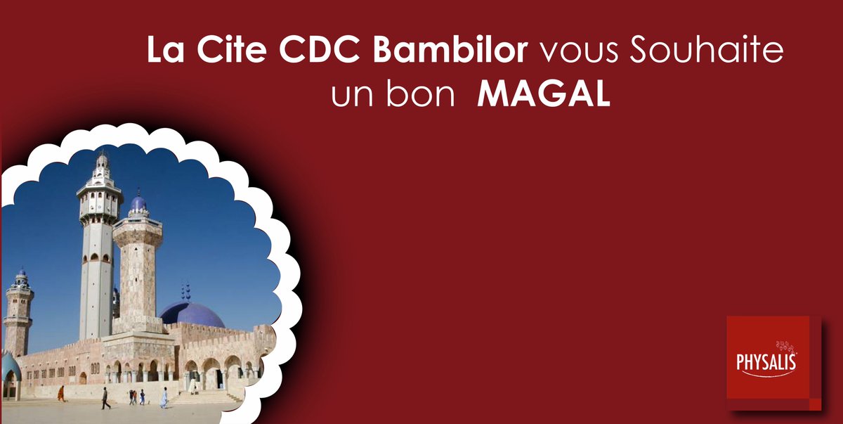 CdcCite's tweet photo. La Cité CDC BAMBILOR vous souhaite un bon #MagalTouba2017 #kebetu #18safar.
https://t.co/kIBbcRPGa2 https://t.co/uFxGBwL0FN