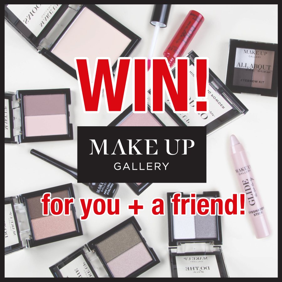 Poundland's tweet photo. We're celebrating our Make Up Gallery & Ferne McCann collaboration with this giveaway! F+RT with #MakeUpGallery. https://t.co/b9DygqbGxU https://t.co/xOjk9zQx9Z