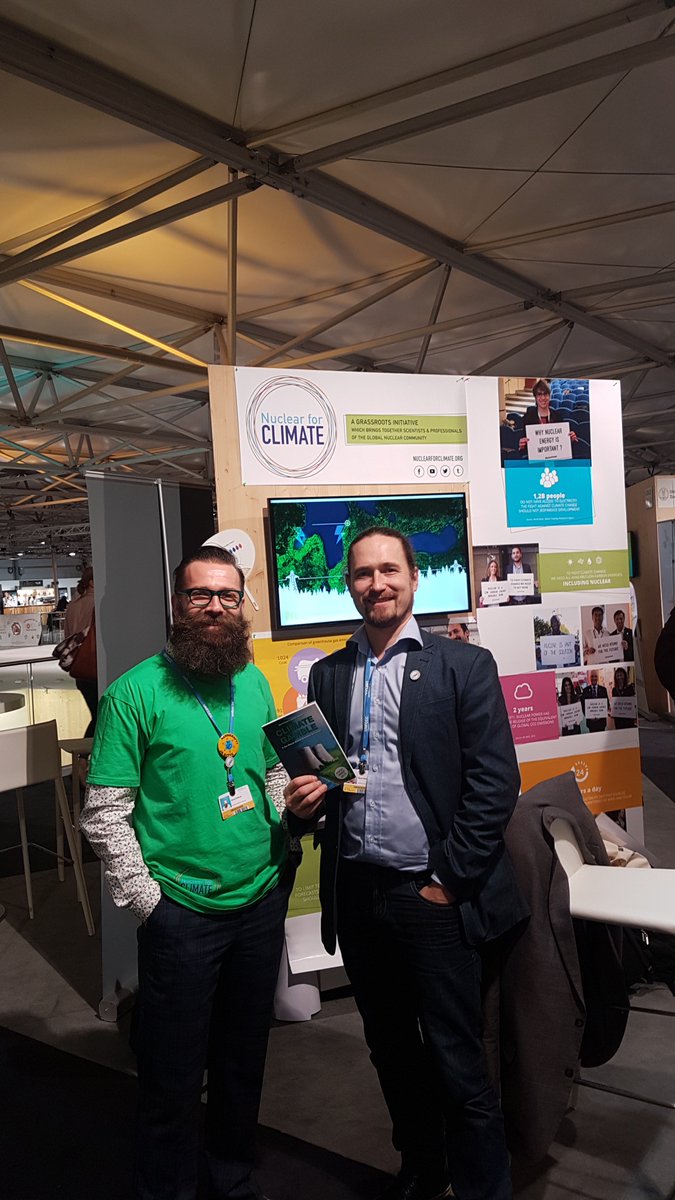 TerrestrialMSR's tweet photo. . @Kaikenhuippu author of #ClimateGamble at #COP23 in Bonn, Germany. https://t.co/JgqxzaKxQn