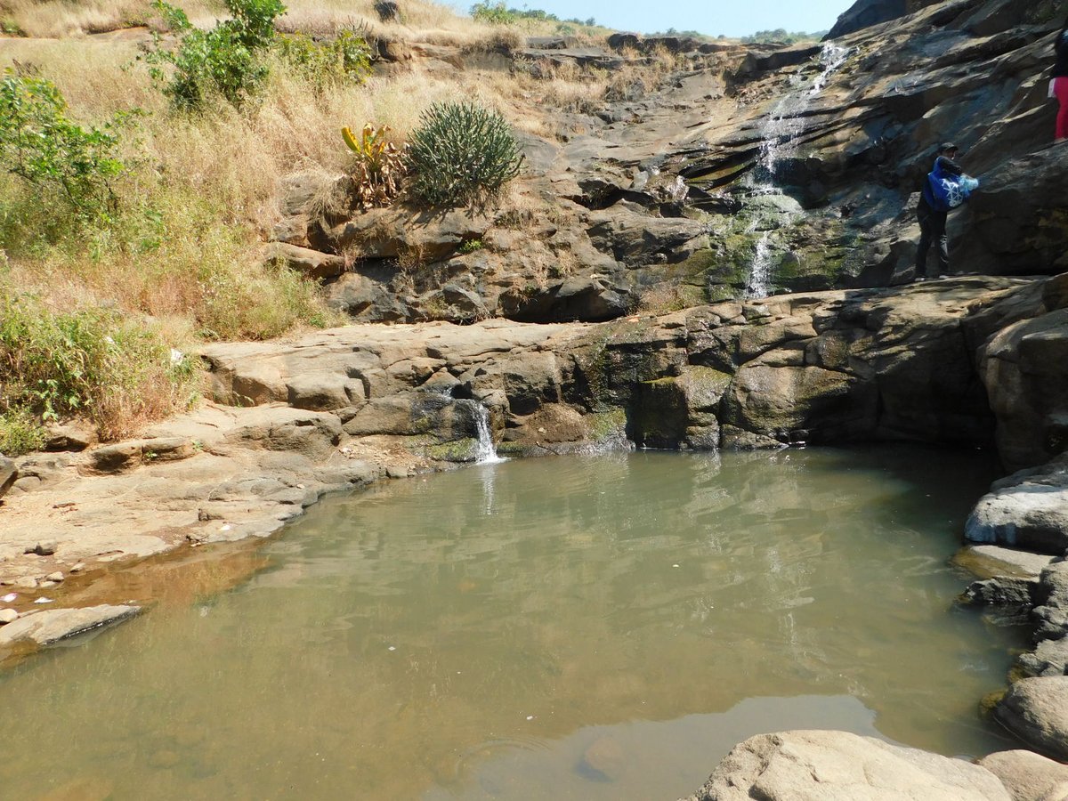 Lush greenery &amp; random waterfalls on the way to lohagad fort makes the trip more beautiful...

#Pune #travel  #Maharashtra #IncredibleIndia