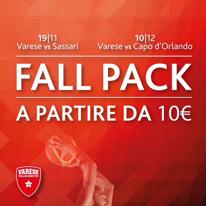 PallVarese's tweet photo. 🍂 L'autunno, passalo al #PALA2A, scegli il #FallPack con @PallVarese! 🍁 Scopri l'offerta ➡️https://t.co/vVKw9gJIPA #GOVARESE https://t.co/oGJEXsChch