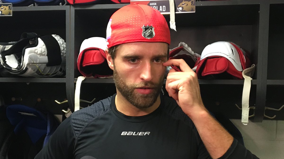 "We've got a long way to go. We can come in with more swagger, attitude and arrogance to our game." -Aaron Ekblad https://t.co/1ZVmMmMUr7