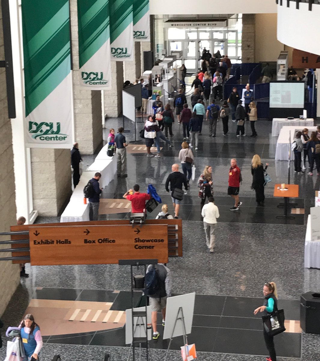 Massahperd's tweet photo. Enjoying a great second day of the MassAHPERD Convention 2017 at DCU! #massahperd17 https://t.co/96an7OwoaR