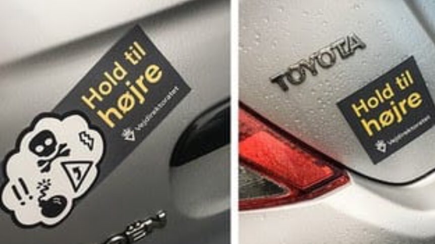 MarianneSteff's tweet image. @vejdirektoratet har i løbet af dagen modtaget ca 200 henvendelser fra bilister der gerne ville have en af vores magneter. #dktrp #dkpol