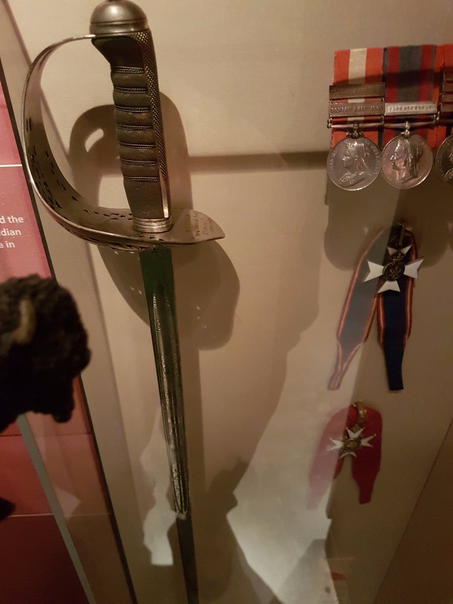 SC_Museum's tweet photo. Col. Otter (of Col. Otter Drive) was in the Fenian Raids, 1885 Resistance, and South African War. #TweetBison found his stuff @CanWarMuseum https://t.co/7HCyJGHTkv