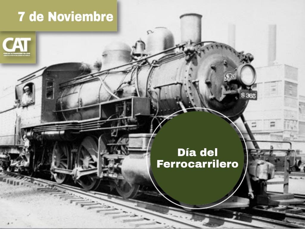 AltamiranoCat's tweet photo. #SabíasQue
7 de Noviembre | Día del Ferrocarrilero. Honrar a los trabajadores ferroviarios en su labor diaria d dar servicio a los pasajeros https://t.co/JTdTHG1CHD