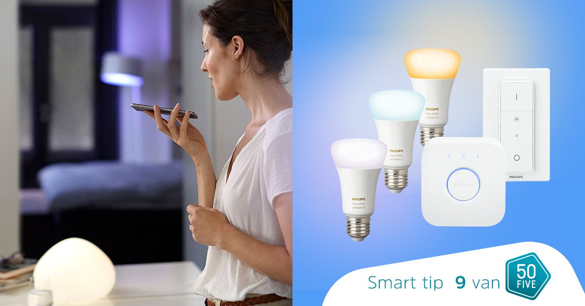 Nu GRATIS Philips Hue starter pack white ambiance (t.w.v. 149,-) als je overstapt op duurzame windenergie van Engie! ow.ly/feJ930gpVGM