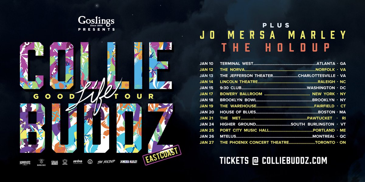 MichaelGarmany's tweet photo. East coast, are you ready for us? Hitting the road with @CollieBuddz &amp; @JoMersaMarley. https://t.co/7lhIABSPXq https://t.co/HaQf4cRIMk