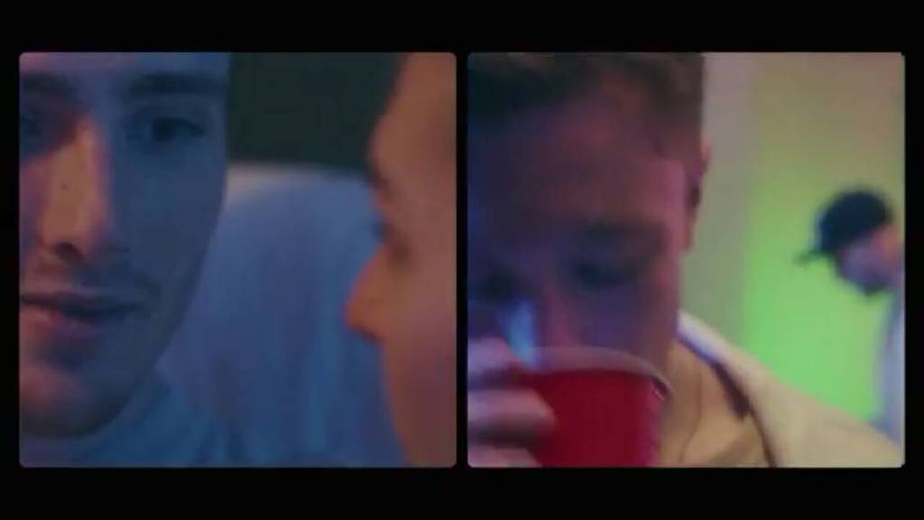 bronte_official's tweet photo. Our drummer Jim had a cheeky appearance in the new @ficklefriends video! 💐 
#newvideo #splitscreen #redcupmadness https://t.co/WnaPbjbXFZ https://t.co/UAQdE88Z4A