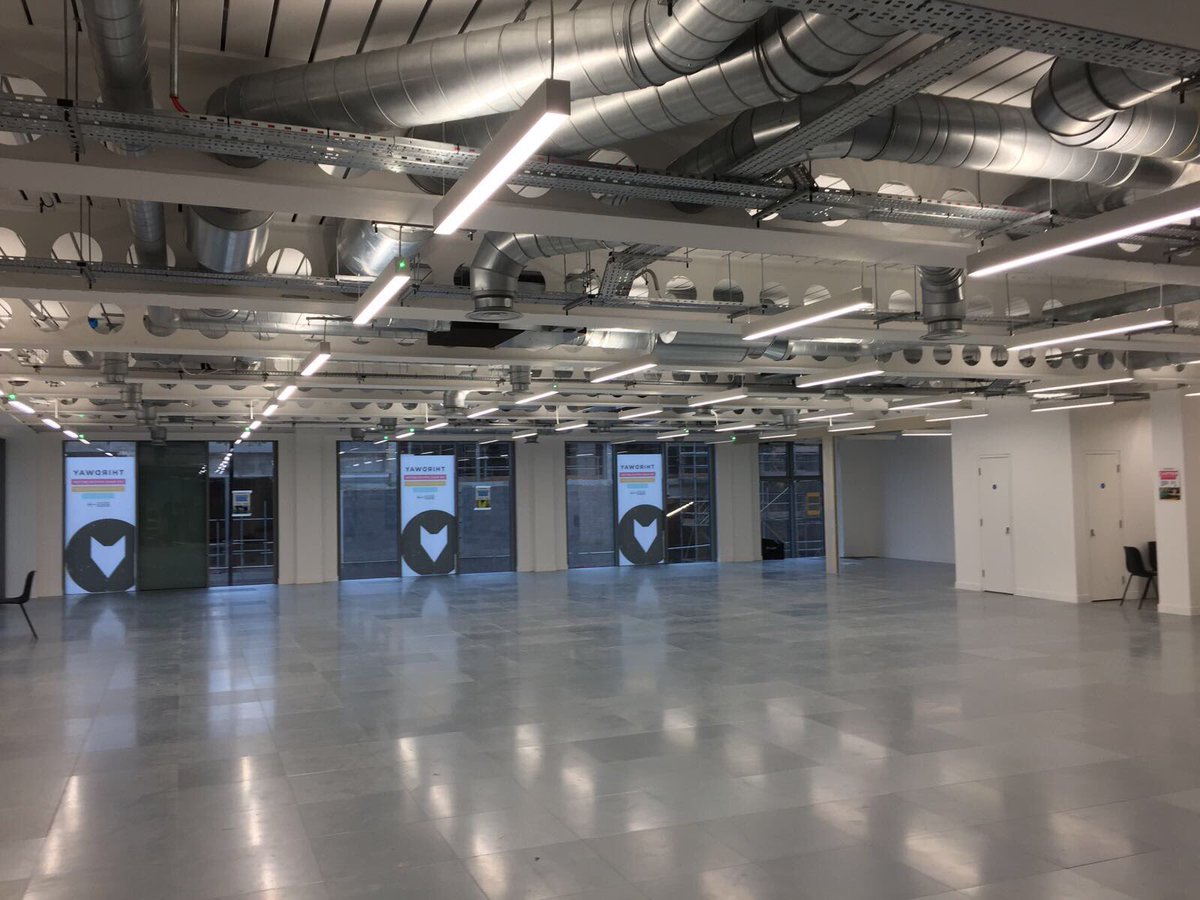 StonewayRE's tweet photo. Top quality partially fitted floor in Farringdon. Thanks as always @richardsusskind great viewing. #officesearch #newoffice #Farringdon https://t.co/TiGWiSkykN