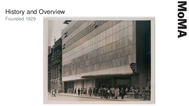 JPWonline's tweet photo. Hoy hace 88 años, en 1929, abrió sus puertas al público el  museo de arte moderno MOMA de New York! 👏👏👏#museo #arte #Aniversario #moMA https://t.co/M9vVsh8mRS