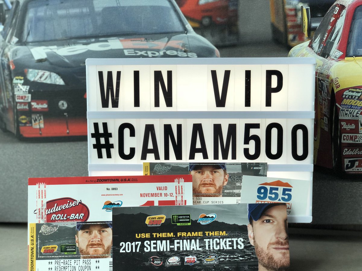 Retweet and like this photo for a chance at a VIP package for <a href="/PhoenixRaceway/">Phoenix Raceway</a> #CanAm500 ( winner picked tomorrow morning)