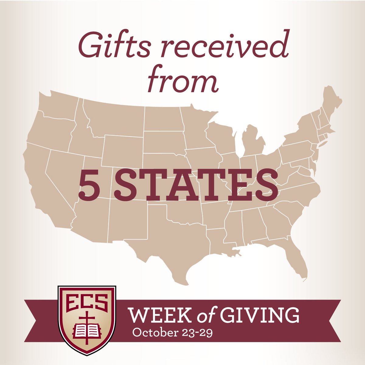 ecs_eagles's tweet photo. #WeekofGiving2017 TOTALS! Keep watching.... https://t.co/0y4b12BaMO