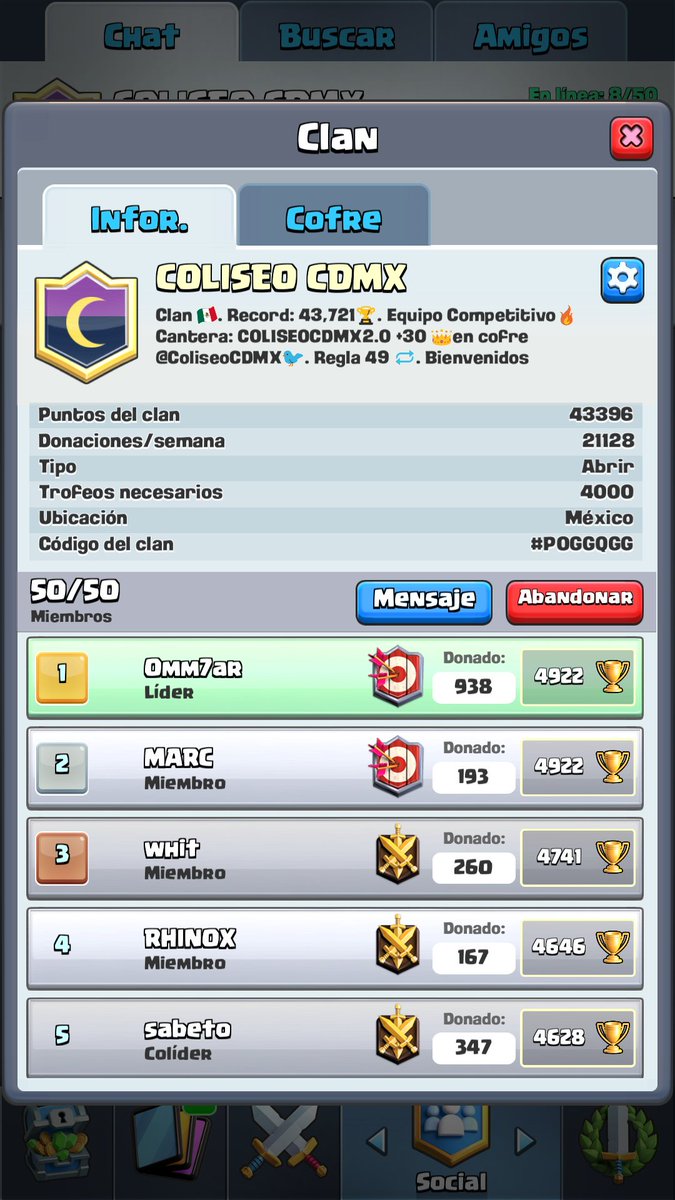 ColiseoCDMX's tweet photo. Acabamos la temporada con nuevo record de copas y comenzando la temporada en el Top78 MX. 💪💪💪 https://t.co/tjVtehnxZj