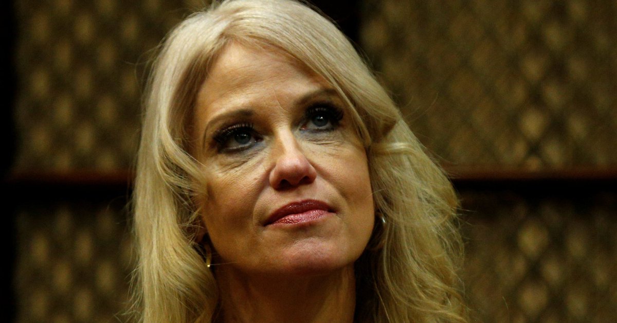 HuffPostPol's tweet photo. Kellyanne Conway says debating gun control now just "disrespects the dead" https://t.co/hKbsdsxpHy https://t.co/a6VFrpVOKt