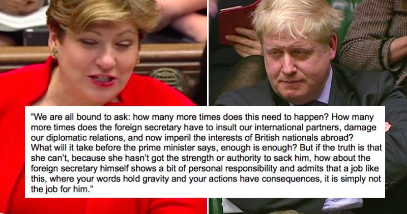 ThePoke's tweet photo. That rare and wonderful moment when a politician speaks for us all https://t.co/zwm83qCb0G #emilythornberry #BorisJohnson https://t.co/OU2r3LBAla