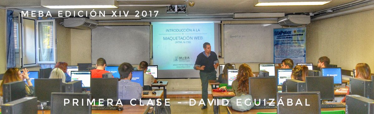 MeBAunizar's tweet photo. Ya hemos dado el pistoletazo a la XIV Edición del MeBA con clase de @davideguizabal
El inicio de la aventura 👏
#meba14 https://t.co/Z8juUz3Fux