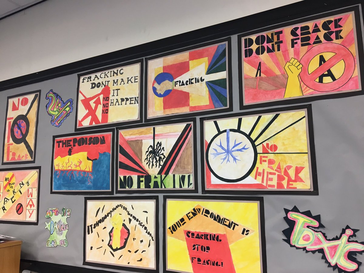 EckingtonJS's tweet photo. And here is some more amazing work from #EJSY5 and #EJSY6 on fracking https://t.co/oPZ1QjlzGo
