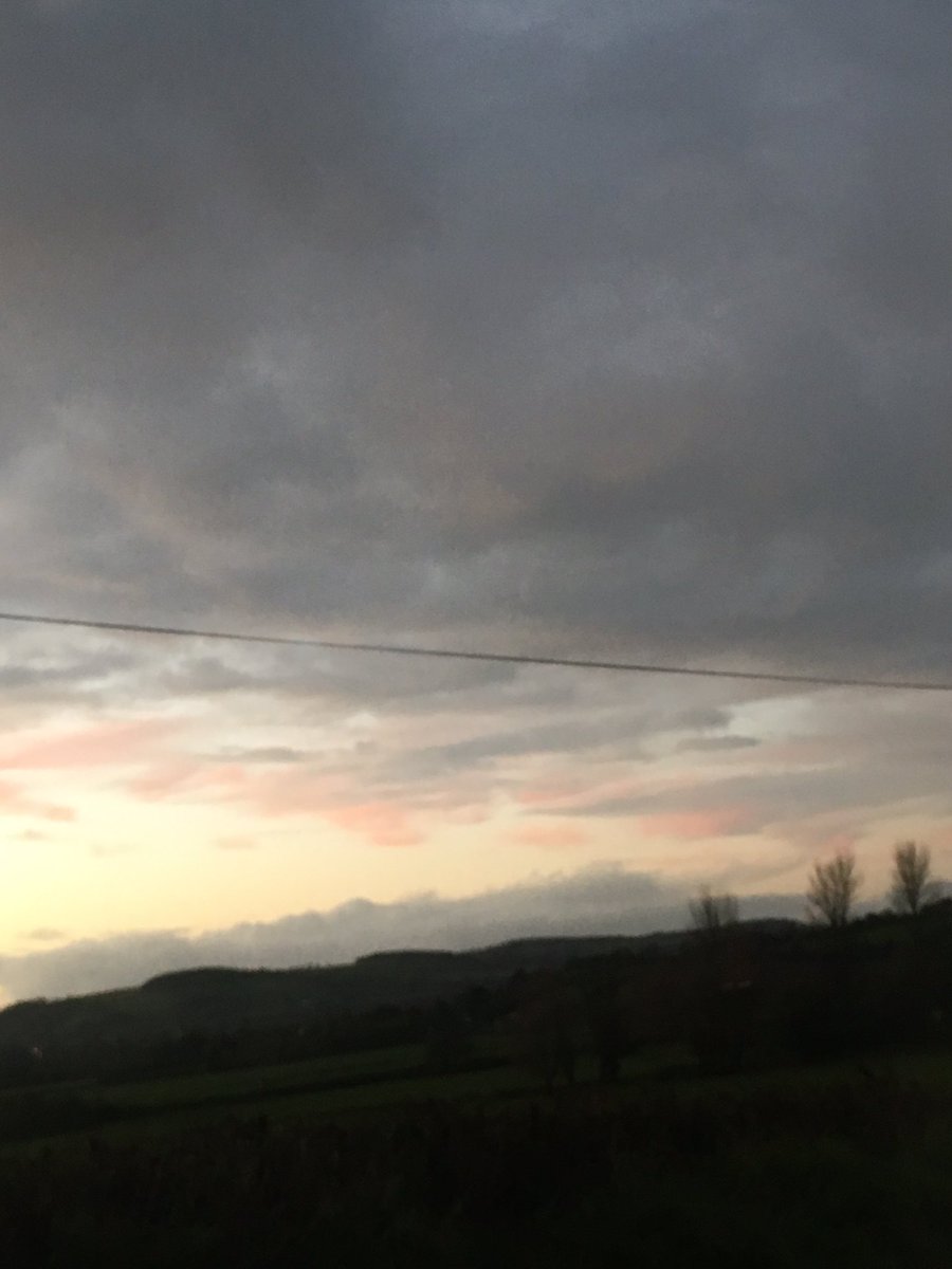 Staydrier's tweet photo. After all the #rain we had today nice to see a nice #sunset   #staydri https://t.co/6P9fDw8kAT