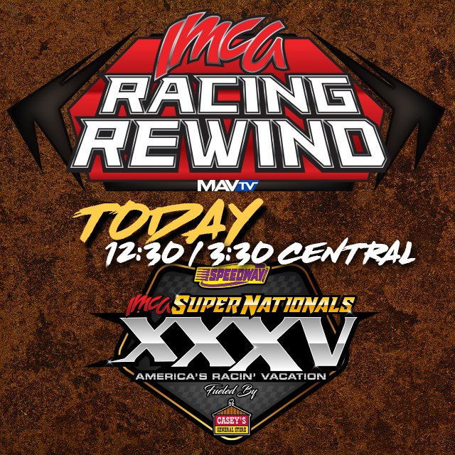 TODAY on <a href="/MAVTV/">ドル円トレーダー</a> 2017 IMCA Super Nationals at 12:30 &amp; 3:30 PM Central followed up by Dirt Knights at 1:00 &amp; 4:00. Watch, DVR, Dirt!