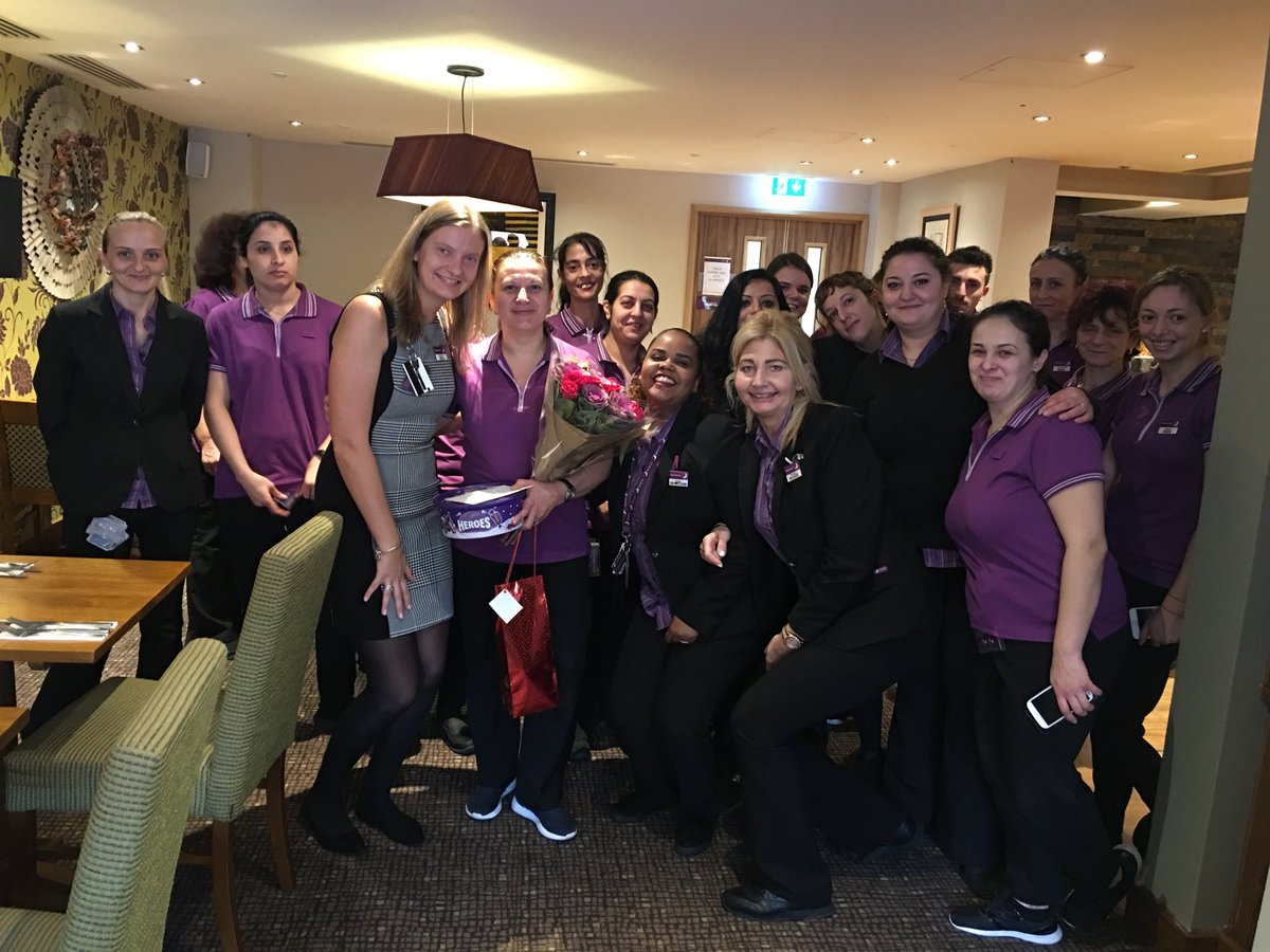 Recognition of one of our house keeping team, well done guys you smashing it