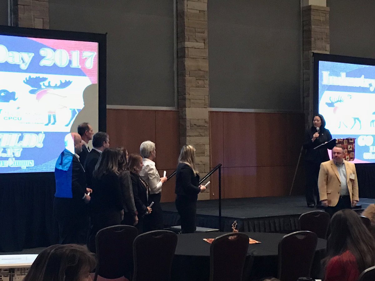 ColoradoCPCUs's tweet image. Cindy Baroway, , Will Thomas and Sue Snyder conferring our 2017 New Designees today
