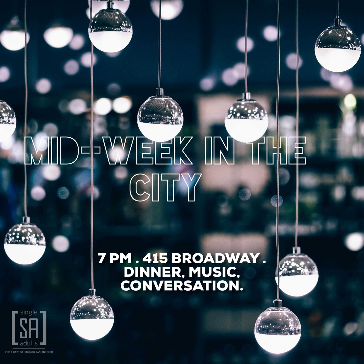 Tomorrow is our last regular night #MidWeekInTheCity before we kick off our Holiday Edition!

Wed, Nov 8
Topic: "ABW: Ask Bryan Whatever"