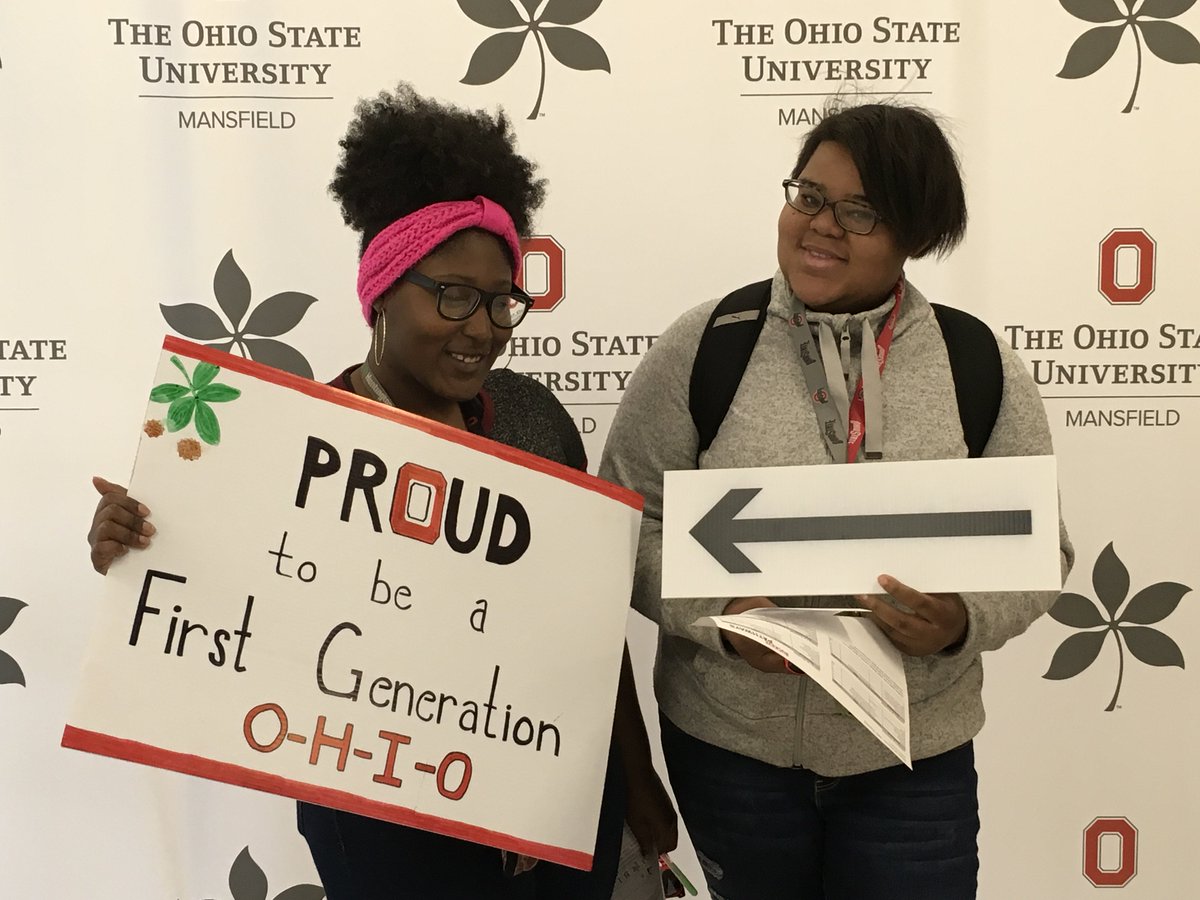 osumansfield's tweet image. Celebrating our first-generation students @osumansfield!! #proudfirstgen