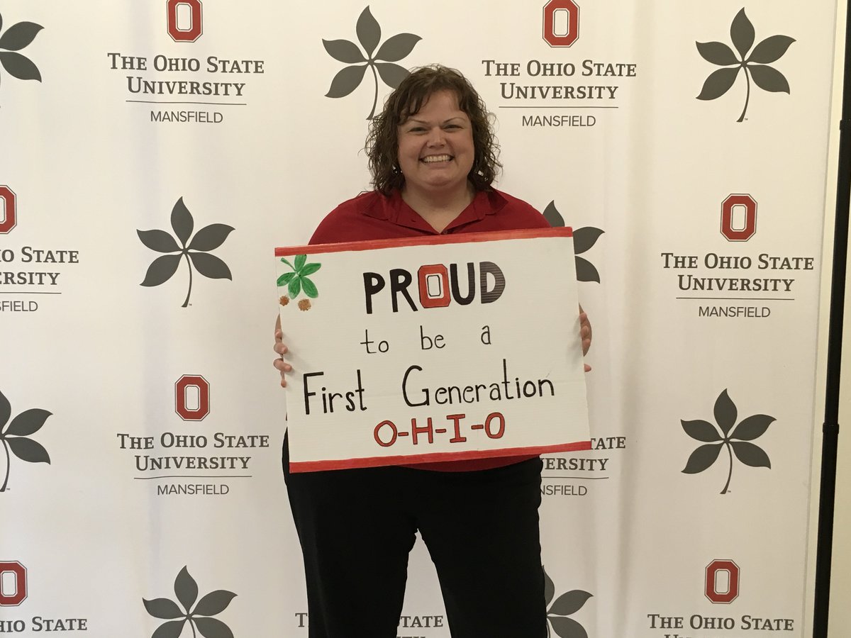 osumansfield's tweet image. Celebrating our first-generation students @osumansfield!! #proudfirstgen