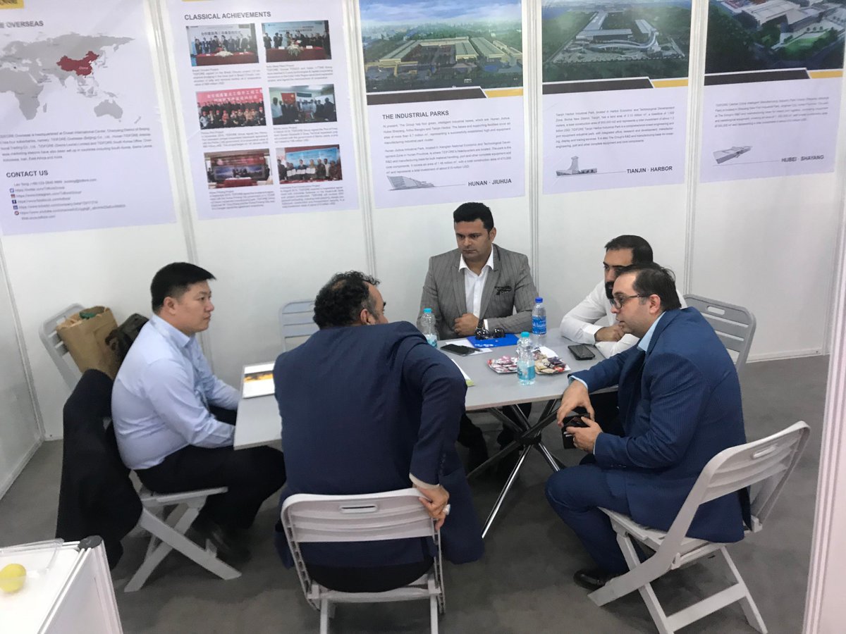 TidforeGroup's tweet photo. Still busy at the #TIDFORE booth on the last day of #IranConMin! https://t.co/HBhgvC4cv9