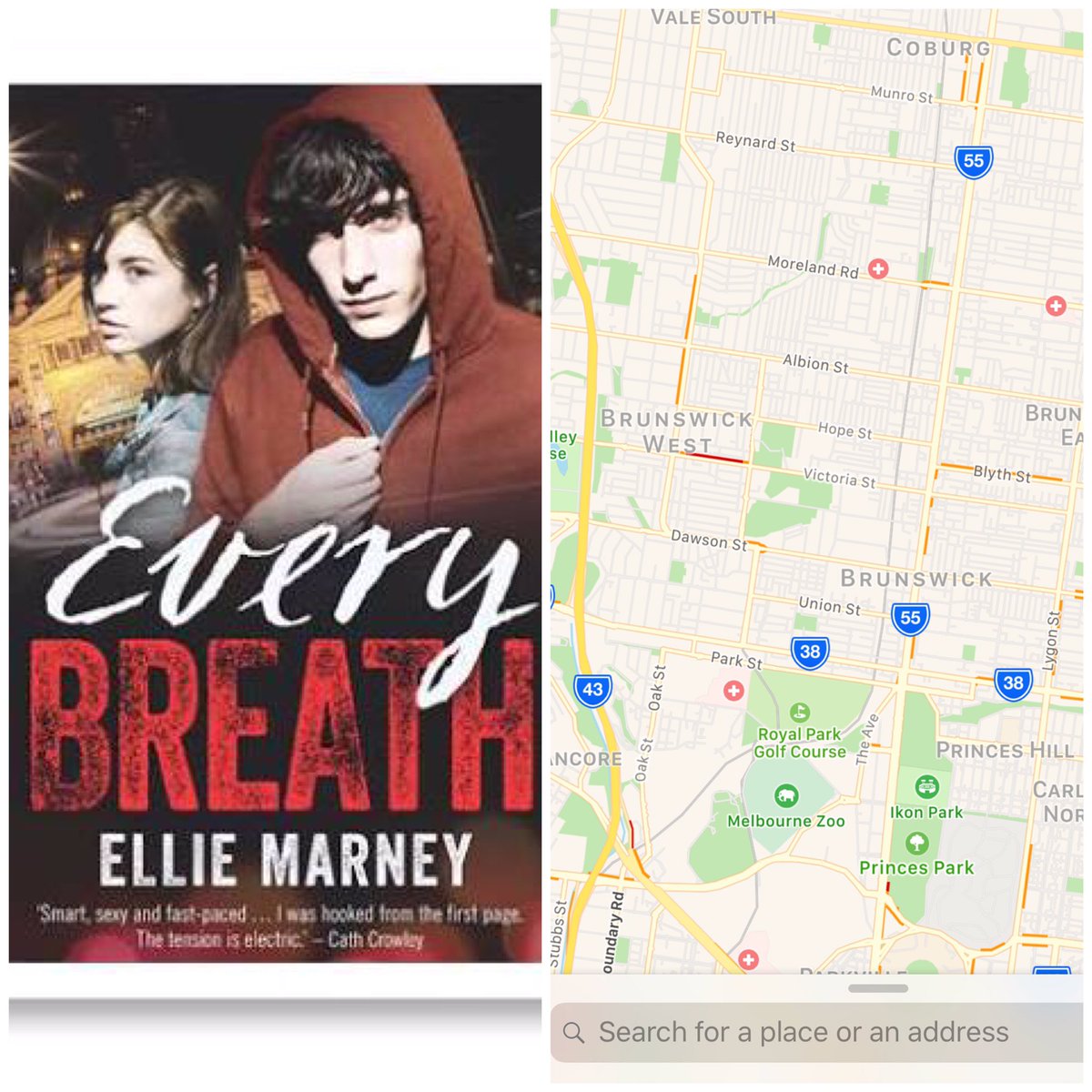 Miffta80's tweet photo. 🗺#Maps" #LoveOzYABloggers #LoveOZYA #EveryBreath #NOLIMITS @elliemarney @misterkristoff https://t.co/7cuFp1BUws