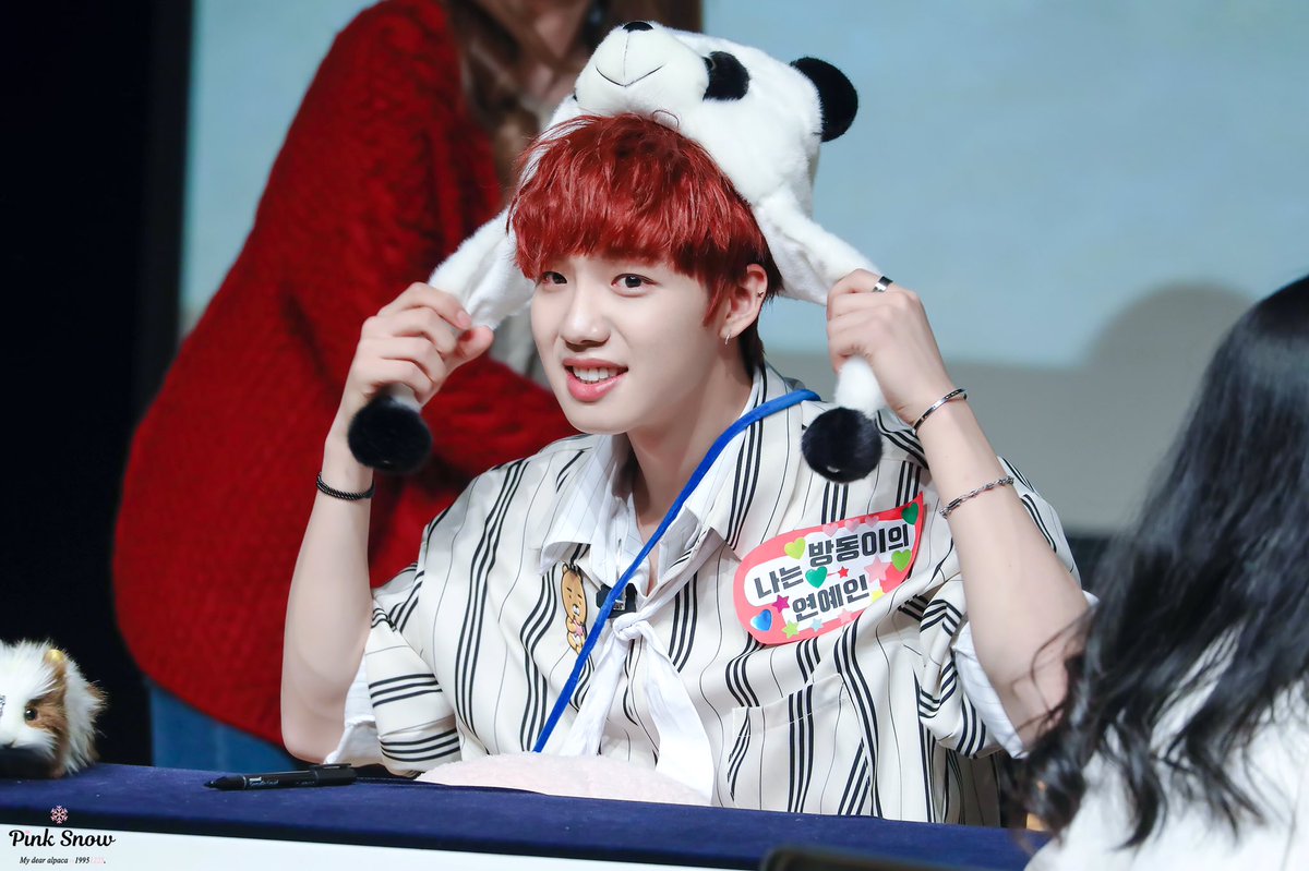 PinkSnow1225's tweet photo. 171030 GSfresh팬싸 #MXM #임영민 귀여운 판다영민이🐼 녹음 화이팅~!💕 https://t.co/ZUau1DLVif