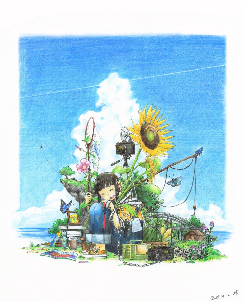 #無言で過去絵をあげる見た人もやる 