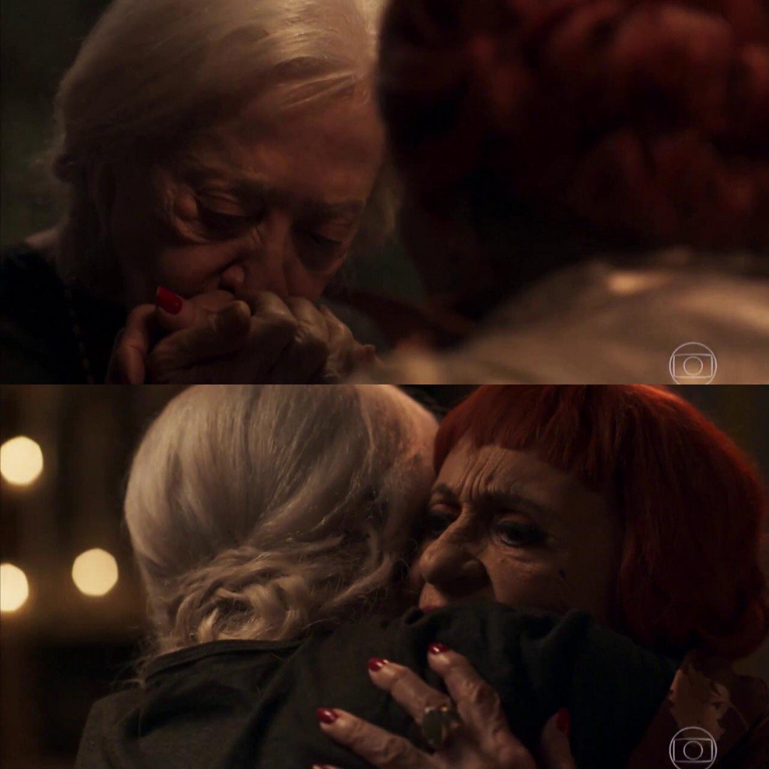 WalcyrCarrasco's tweet photo. Que encontro ❤️ #Mercedes #Caetana #OOutroladodoparaiso https://t.co/9gF1btiUYK https://t.co/OTF1BjbKTy