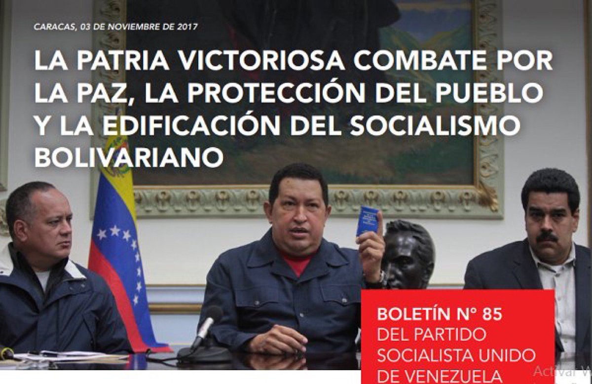 CarylBertho's tweet photo. Les invito a leer y compartir el Boletín Informativo N° 85 del @PartidoPSUV LA PATRIA VICTORIOSA COMBATE POR LA PAZ. https://t.co/wXwOu0rCnq https://t.co/7KJpq23dS4