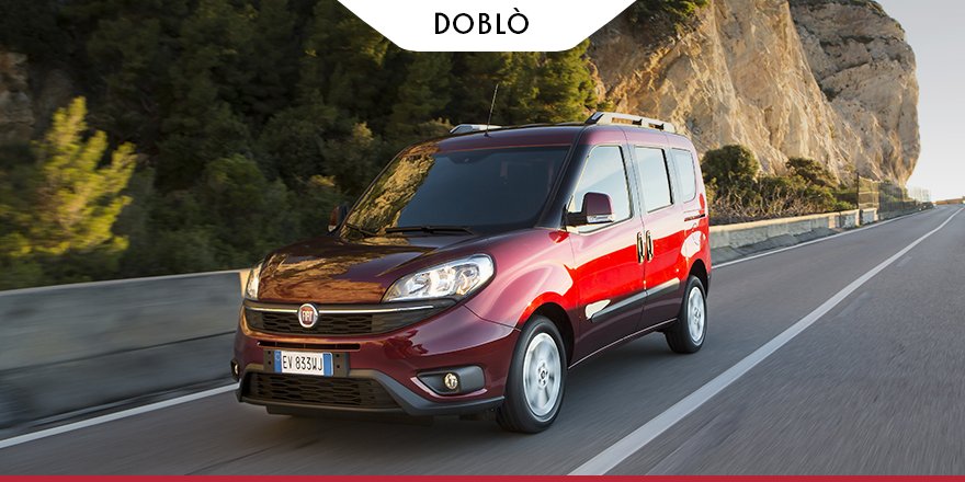 fiat's tweet photo. Spacious, versatile and robust, #FiatDoblò is full of surprises. Discover it in full detail: https://t.co/f5vRRYgsKj https://t.co/zSZTzDJ2vY