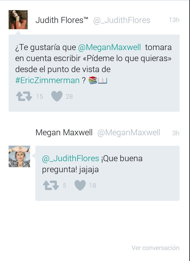 _JudithFlores's tweet photo. Lo que empezó como una pregunta a principios de año, hoy es una realidad con #YoSoyEricZimmerman gracias @MeganMaxwell por hacerlo realidad. https://t.co/EZwSIPRI21